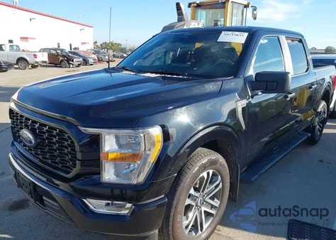 2022 Ford F-150 Xl из США, поврежденный, VIN 1FTEW1CP9NKF24715